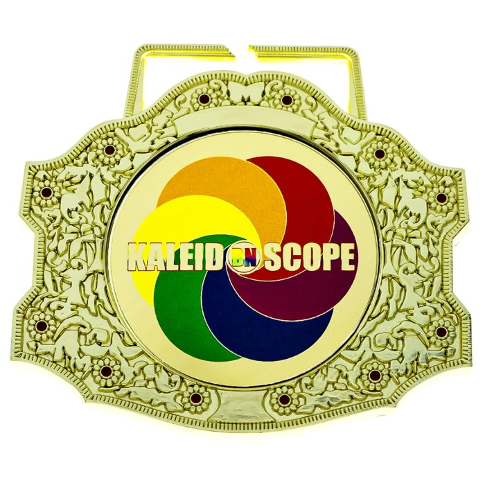 85MM XXL METAL PRINTED MEDAL (6MM THICK) GOLD, SILVER OR BRONZE 